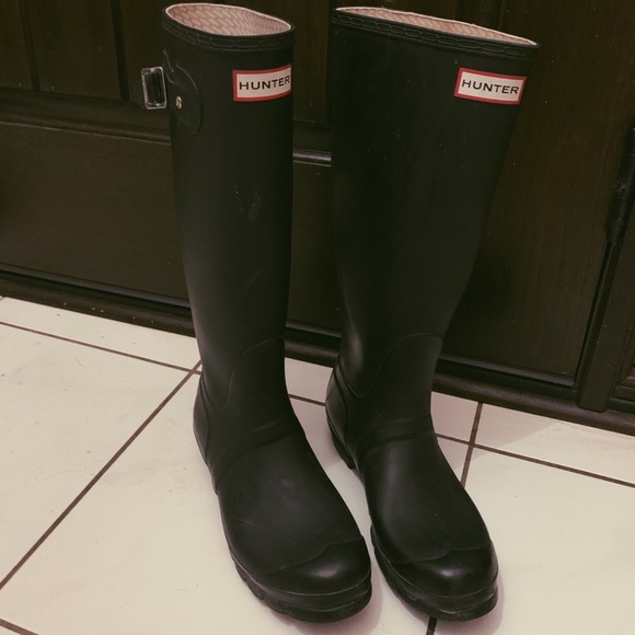 The original hunter tall boots- black - Picture 1 of 1